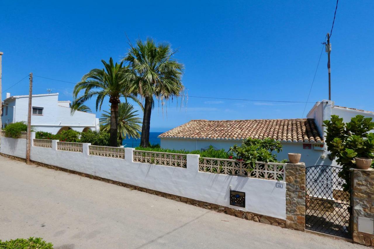 Villa Calalga Сasa Frente A La Playa Con Piscina Privada Calpe Esterno foto