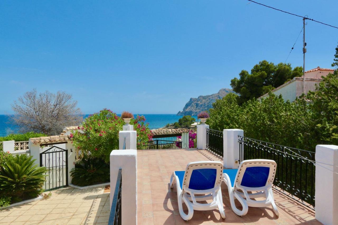 Villa Calalga Сasa Frente A La Playa Con Piscina Privada Calpe Esterno foto