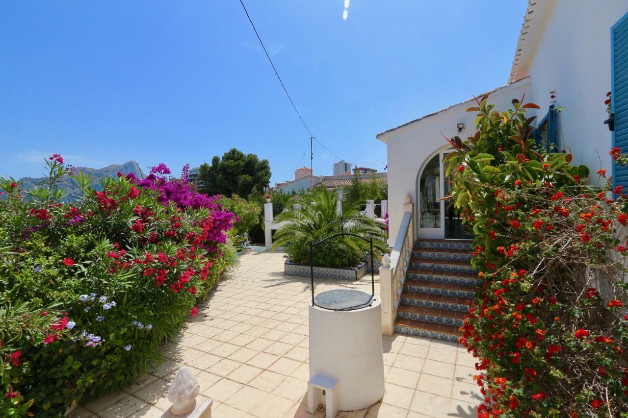 Villa Calalga Сasa Frente A La Playa Con Piscina Privada Calpe Esterno foto